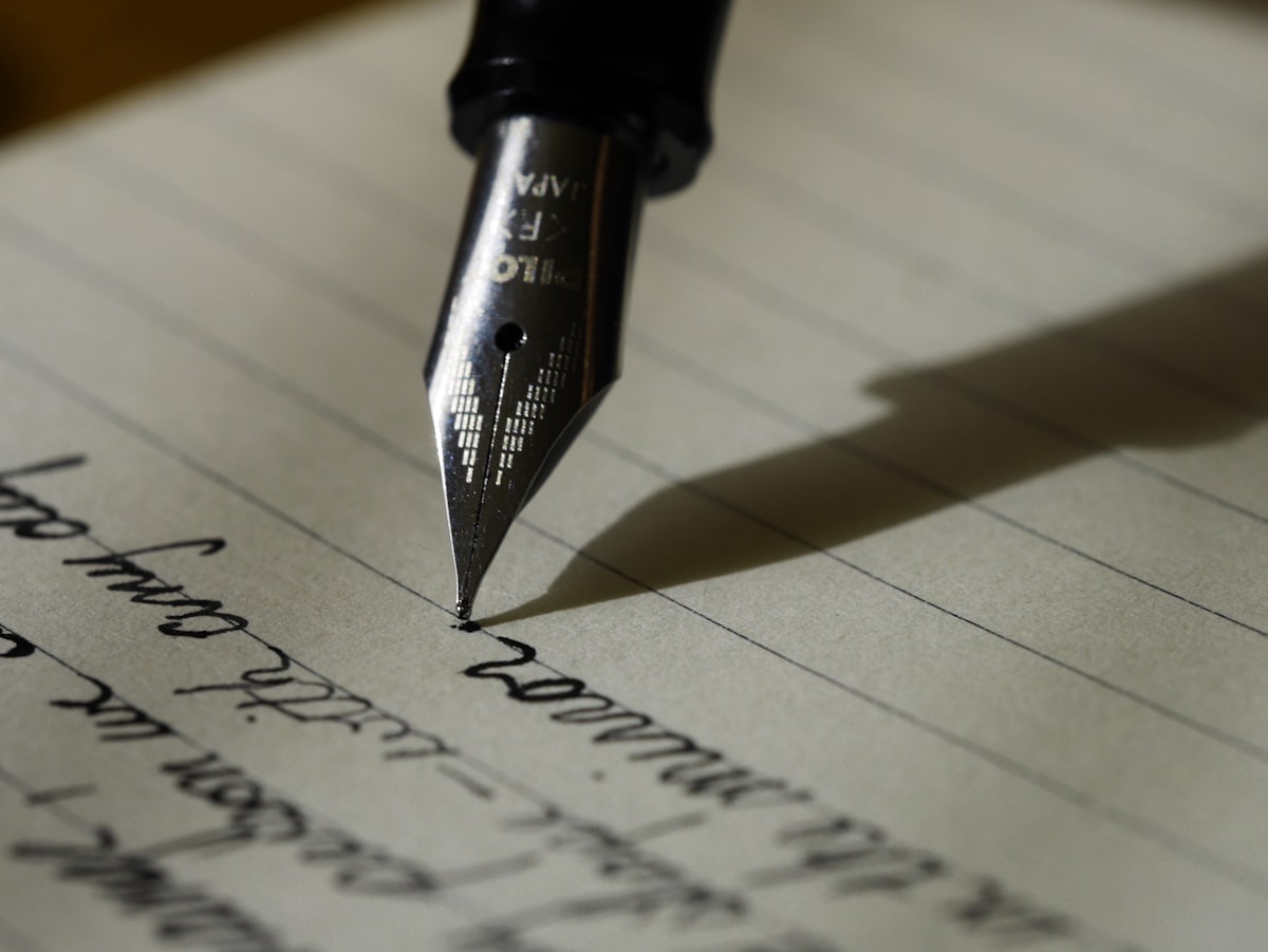 Nib close-up